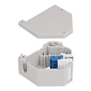 Adaptateur de montage sur rail DIN pour prise Keystone Delock