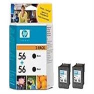 HP 56 Original Ink: Dye-Based Photo Black, Multi-Pack