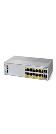 Cisco Excess - 24 ports GigE, 4 x 10G SFP+, LAN allumé