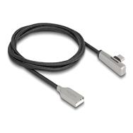 Câble USB Delock - USB (M) vers USB-C (M) 24 broches coudé