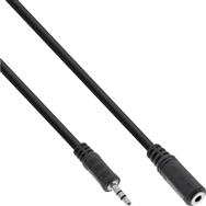 Câble audio en ligne 3,5 mm stéréo mâle/femelle 10 m