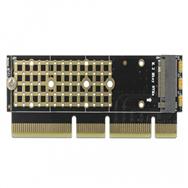 Carte PCI Express x16 (x4/x8) Delock vers 1 x NVMe M.2 Key M pour serveur