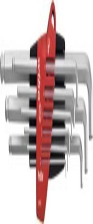 Wiha Hex Key Set 369TS9 - Jeu de 9 tournevis d'angle pour la précision