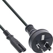 Câble d'alimentation InLine - Prise australienne vers prise Euro8 - noir - 1,8 m