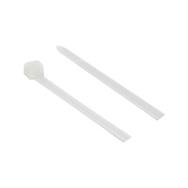 Serre-câbles Delock - 80 cm - blanc (lot de 10)