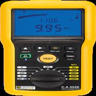 Chauvin Arnoux C.A 6526 IsolationsmessgerÃƒÂ¤t 50 V, 100 V, 250 V, 500 V, 1000 V 200 G?