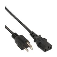 Câble d'alimentation en ligne NEMA 5-15 selon IEC 60320 C13