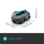 Kit tondeuse robot Gardena Smart SILENO City 800 m²