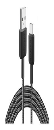 Câble Anker 322 USB-A vers USB-C, 0,9 m, noir