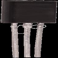 Transistor bipolaire Toshiba SC 2482, NPN, 300 V, 0,1 A, 0,9 W, TO-92NL