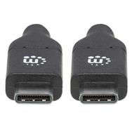 Câble Manhattan USB-C vers USB-C 2 m 5 A