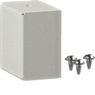 Hager FWKP6006069016 End Plate: FWK-Plus 60x60mm, White powder-coated.
