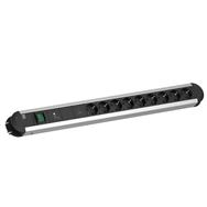 Multiprise Bachmann PRIMO 9xCEE7/3 1xGVS-Plus 1xInterrupteur 2 m