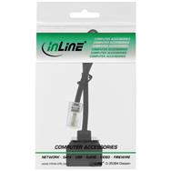 Répartiteur RNIS en ligne 1x RJ45 M / 2x RJ45 F - 8P4C sans résistances