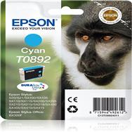 Encre Epson Monkey Singlepack cyan T0892 DURABrite Ultra - 1 pièce(s)