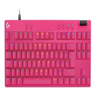 Logitech PRO X TKL RAPID Keyboard Magenta FR - Keyboard - AZERTY