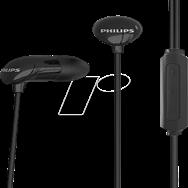 Philips PHI TAE1156BK - Headphones In-ear Wired with Mic+ Jack 3.5 TAE1156