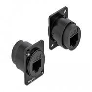 Module Delock type D RJ45 Cat.6 jack vers jack