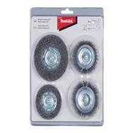 Brosse circulaire métallique Makita - pour peinture, rouille, revêtement