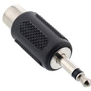 Adaptateur audio en ligne 3,5 mm mâle / 1x RCA mono femelle