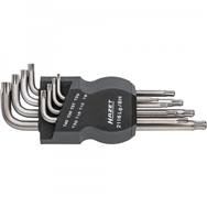Jeu de clés Torx L HAZET 2116LG/8H noires