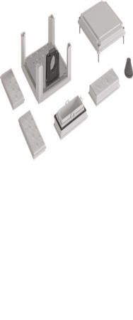 Boîte de jonction Hager U84LM 324x307x149 SKII pour BG 113