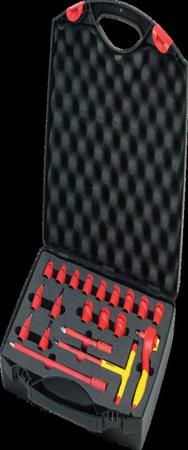 Wiha 7207NK2001 Jeu d'adaptateurs de douilles, 20 pièces 43023