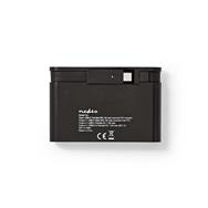 Nedis TCARF240BK - USB 3.2 Gen 1 (3.1 Gen 1) Type-C - Black - 4K Ultra HD - 30 Hz - USB 3.2 Gen 1 (3.1 Gen 1) Type-C - Metal - Plastic