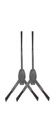 Brosse latérale Dreame pour Dreame Z10 Pro 2 pièces.