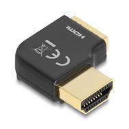 Adaptateur HDMI Delock - HDMI mâle coudé vers HDMI femelle