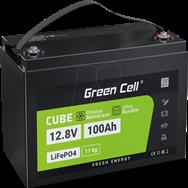 Batterie lithium Green Cell GC LFP12 100 Ah 12,8 V 100 Ah