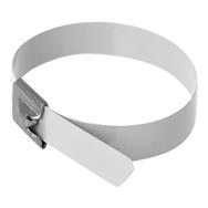 Serre-câbles Delock - 50 cm - blanc (lot de 10)