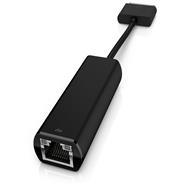 HP ElitePad Ethernet Adapter: 70-pin, RJ-45, Black