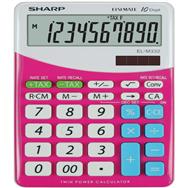 SHARP EL-332B-PK DESKTOP FINANCIAL CALCULATOR PINK