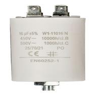 Nedis W1-11016N - Fixed capacitor - Cylindrical - White - 16000 nF - 5% - 450 V