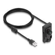 Webcam Delock - couleur - 2,1 MP