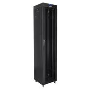Lanberg FF01-6642-12BL - Freestanding rack - 42U - 800 kg - 90 kg - Black