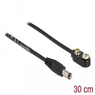 Câble d'alimentation Delock - Jack CC 5,5 x 2,1 mm (M) vers connecteur de batterie 9 V