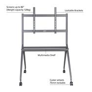 ACT Mobile tv/monitor floor stand 50" up to - Digital/Display/Video