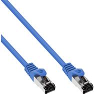 Câble de raccordement en ligne S/FTP Cat.8.1 bleu 0,25 m