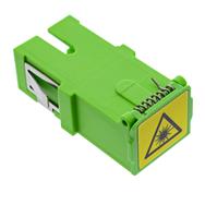 Couplage fibre optique InLine - simplex SC/SC - monomode - manchon céramique
