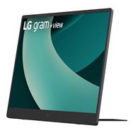 LG gram+view 17" 16 10 IPS WQXGA Monitor USB-C 350cd/m? 17MT70 - Flat Screen - 43.2 cm