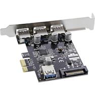 Contrôleur hôte USB 3.0 PCIe 3+1 ports en ligne