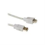 ACT USB 2.0 A male - USB A female ivory 0.50 m - 0.5 m - USB A - USB A - USB 2.0 - 0.48 Gbit/s - Ivory
