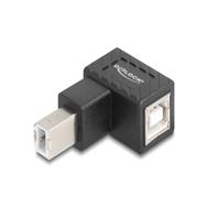 Adaptateur USB Delock - USB Type B (M) vers USB Type B (F) coudé vers le bas