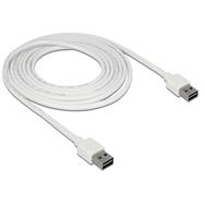 Delock Easy - Câble USB - USB (M) réversible vers USB (M) réversible