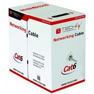 Techly ITP6-CCA-305-BL - 305 m - Cat6 - U/UTP (UTP) - Blue