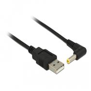 Câble USB / alimentation Delock - USB (M) vers prise DC 4,0 x 1,7 mm (M) coudée