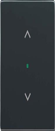 BUSCH JAEGER 6232-10-81 Symbole de store inclinable 1 voie anthracite