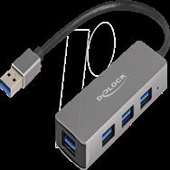 Hub Delock - 4 ports USB 3.2 Gen 1